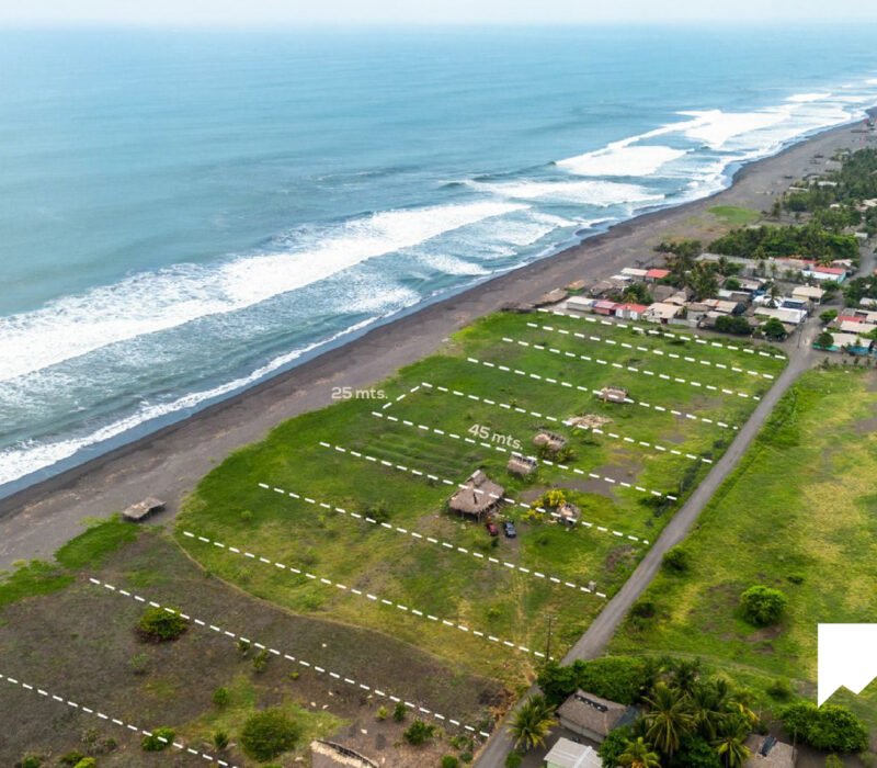 Impresionantes Terrenos En Venta A La Orilla Del Mar Playa Tecojate